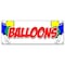 Signmission BALLOONS BANNER SIGN helium party birthday foil latex animals clown air B-Balloons - alternate 1